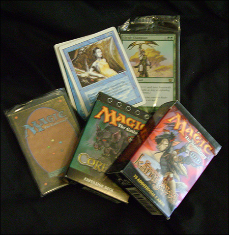 magic-cards A small collection of Magic: The Gathering cards.